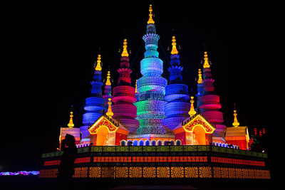 The illuminations are based on two of the most famous Chinese dynasties