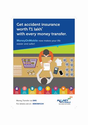MoneyOnMobile Rolls Out First-of-its-kind Personal Accident Insurance Cover Currently for MoneyOnMobile Customers