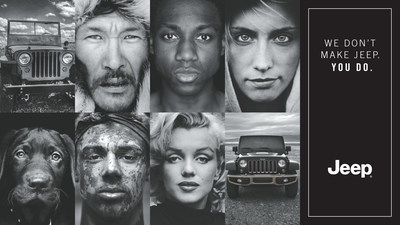 Jeep brand celebrates 75 years with "Portraits" debuting during the Super Bowl broadcast on Feb. 7