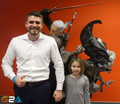 The Witcher is at Home in the G2A.COM Office
