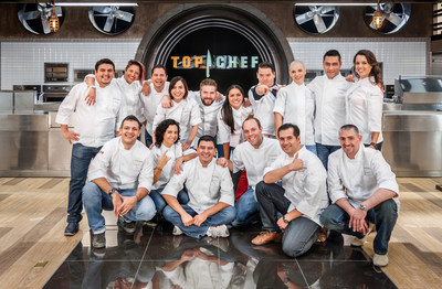 "Top Chef Mexico" - Season 1 Group shot of 16 cheftestants premiering Thu. Feb. 18 at 9pm/8c