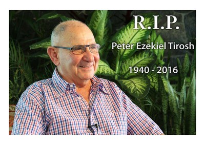 Peter Tirosh Pioneer of Stockton Group Passes Away