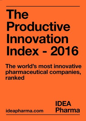 Johnson &amp; Johnson Tops IDEA Pharma’s Productive Innovation Index for the Fourth Consecutive Year