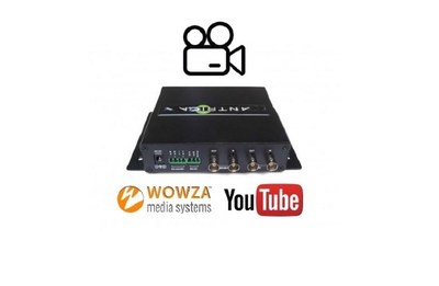 New RTMP Streaming Feature Released for the ANT-35000A Video Encoder: RTMP Forwarding to Youtube Server Allowing 'Live' Broadcasting in 1080P60 to Unlimited Multiple Viewers