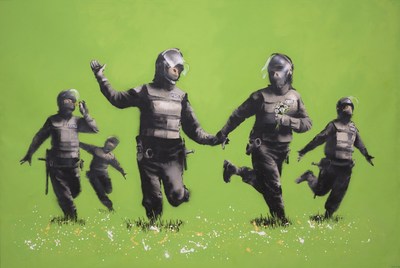 Elaborate Banksy Exhibition in New Museum in Amsterdam