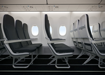LIFT by EnCore and Boeing's collaborative 737 seat. A seat that is optimized spatially, structurally and aesthetically for the Boeing Sky Interior, which delivers an improved travel experience for passengers.
