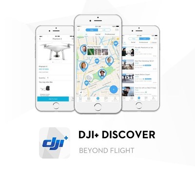 DJI Launches new Social Search and Discovery Mobile App