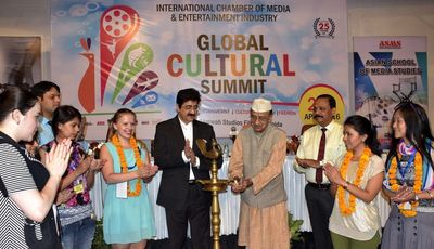 Global Cultural Summit Nominated Sandeep Marwah as World Leader