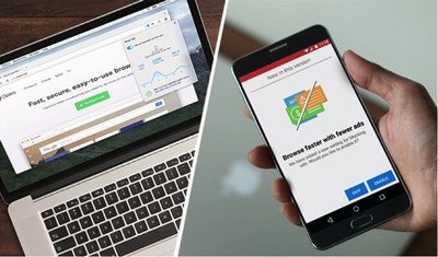 Ad Blocker Integrated Across Opera's Mobile and Computer Browser - New Technology Significantly Increases Browser Speed