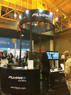 FLYPRO’s drone booth