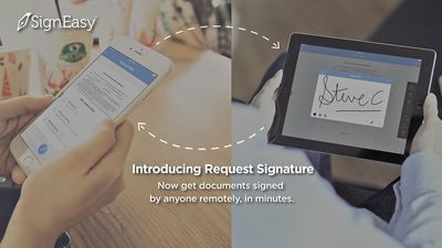 SignEasy Simplifies Business Workflows for Professionals and SMBs With the Request Signature Feature