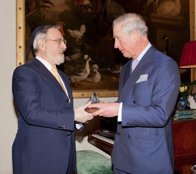 Rabbi Lord Jonathan Sacks Receives Templeton Prize at London Ceremony