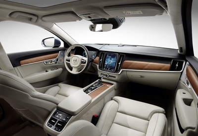 Johnson Controls Brings Comfort and Luxury to the New Volvo S90