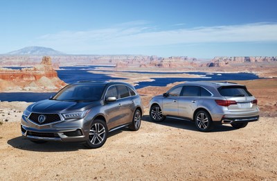 Refreshed 2017 Acura MDX Launches with Bold New Styling, Premium Features and Standard AcuraWatch(TM) Technology 