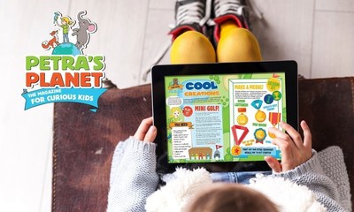Launch of "Petra's Planet" Interactive e-Magazine for Children Brings Nordic Style Learning to the UK and Ireland