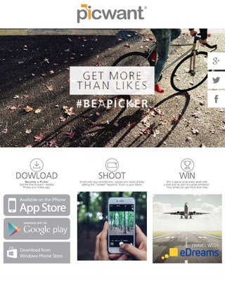 Picwant, the First 100%-Mobile Global Photo Agency Launches a Great International Mobile Photo Contest "Get More Than Likes"
