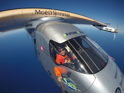 Moët Hennessy feiert den Erfolg von Solar Impulse