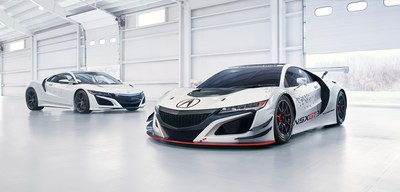 The 2017 Acura NSX supercar and NSX GT3 racecar will be featured at multiple events throughout Monterey Automotive Week. 