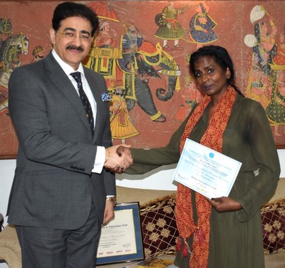 Principality Monte De Agrella Honored Sandeep Mawah With IPMDACF Chair