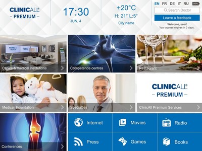 New Premium Entertainment Software by ClinicAll for Android and iOS