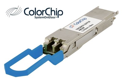 ColorChip 100G QSFP28 4WDM 10KM Transceiver