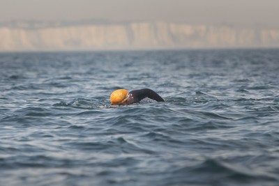 Mariam Saleh Binladen Completes Assisted Channel Swim for Orphan Syrian Refugees