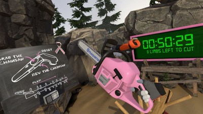 В октябре игра виртуальной реальности от Husqvarna окрасится в розовые тона