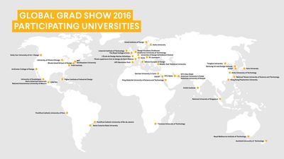 Global Grad Show Presents 145 Transformative Projects From 30 Countries at 2016 Exhibition