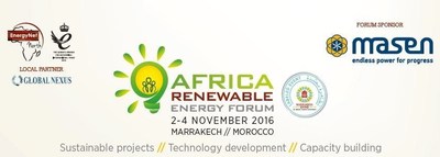The Africa Renewable Energy Forum, 2-4 November 2016 at The Four Seasons Hotel, Marrakesh