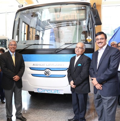 Ashok Leyland Launches 'Circuit' Series - First Electric Bus Made in India