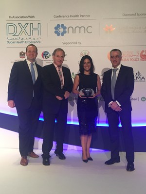 Moorfields Eye Hospital Dubai Wins 'International Eye Clinic of the Year' at the 11th World Health Tourism Congress Awards, 2016 in Dubai