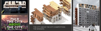 Jóvenes arquitectos de todo el mundo crean soluciones urbanísticas en el concurso «City Above the City»