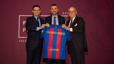 Presentation of the FCBARCELONA PHOTO AWARDS in Barcelona