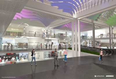 The Largest Shopping Centre in Southwest Finland Hansakortteli to be Renewed - Schauman Architects Ltd and the Design Agency Amerikka Ltd Winners in the Design Competition