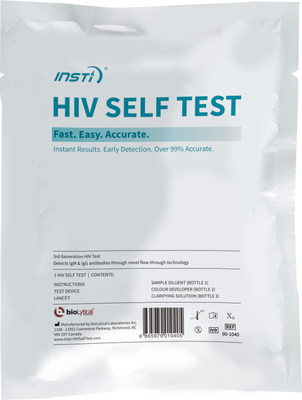 bioLytical Launches INSTI HIV Self Test for African Market in Response to New WHO Guidelines