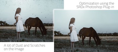 SRDx - La eliminación inteligente de polvo y rayajos para usuarios de Photoshop
