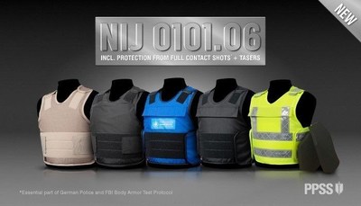 Latest Bullet Resistant Vest Also Protects from Full Contact Shots and TASER