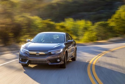 Honda Civic and HR-V Place First and Second with CR-V Also Highly Ranked in Kelley Blue Book "10 Most Awarded Cars of 2016"