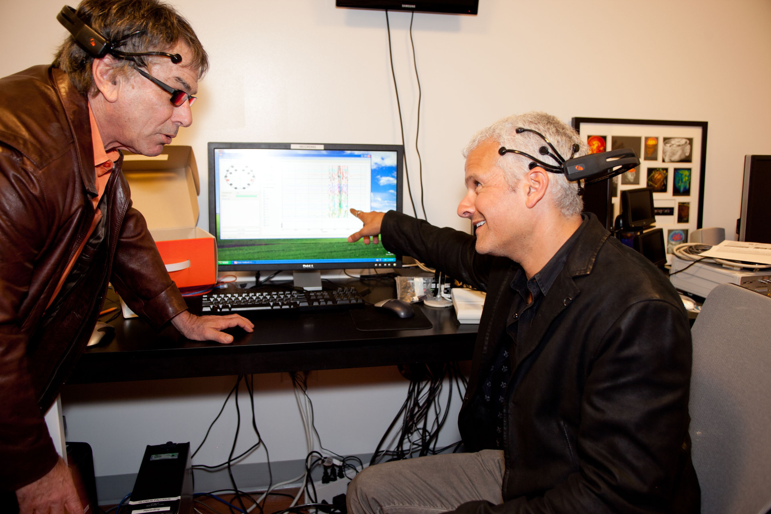 RHYTHM CENTRAL: Mickey Hart and Dr. Adam Gazzaley Make History Through Visualizing and Sonifying Brain Activity in Real Time for Live Audience