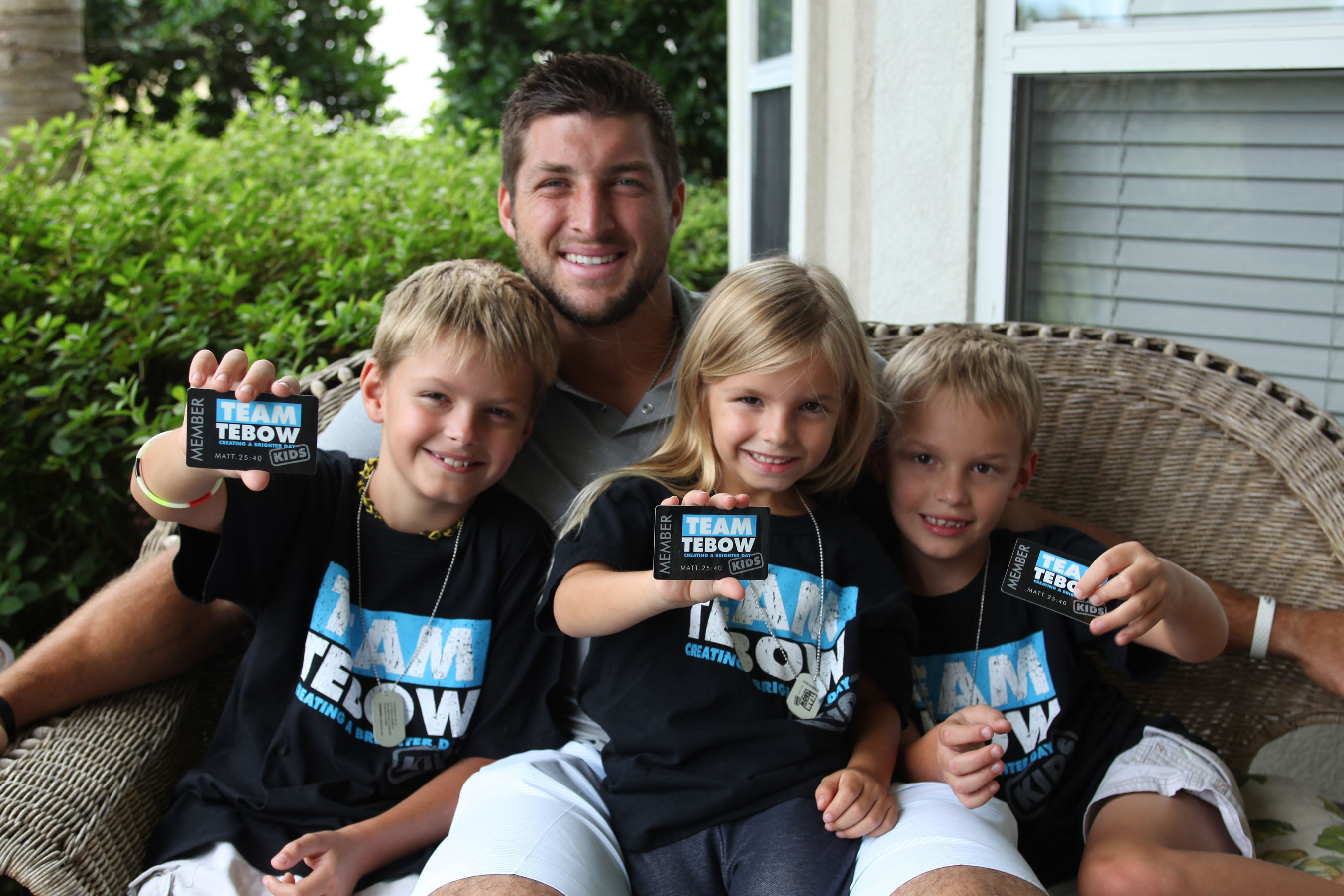Tim Tebow Foundation Launches Kids Club