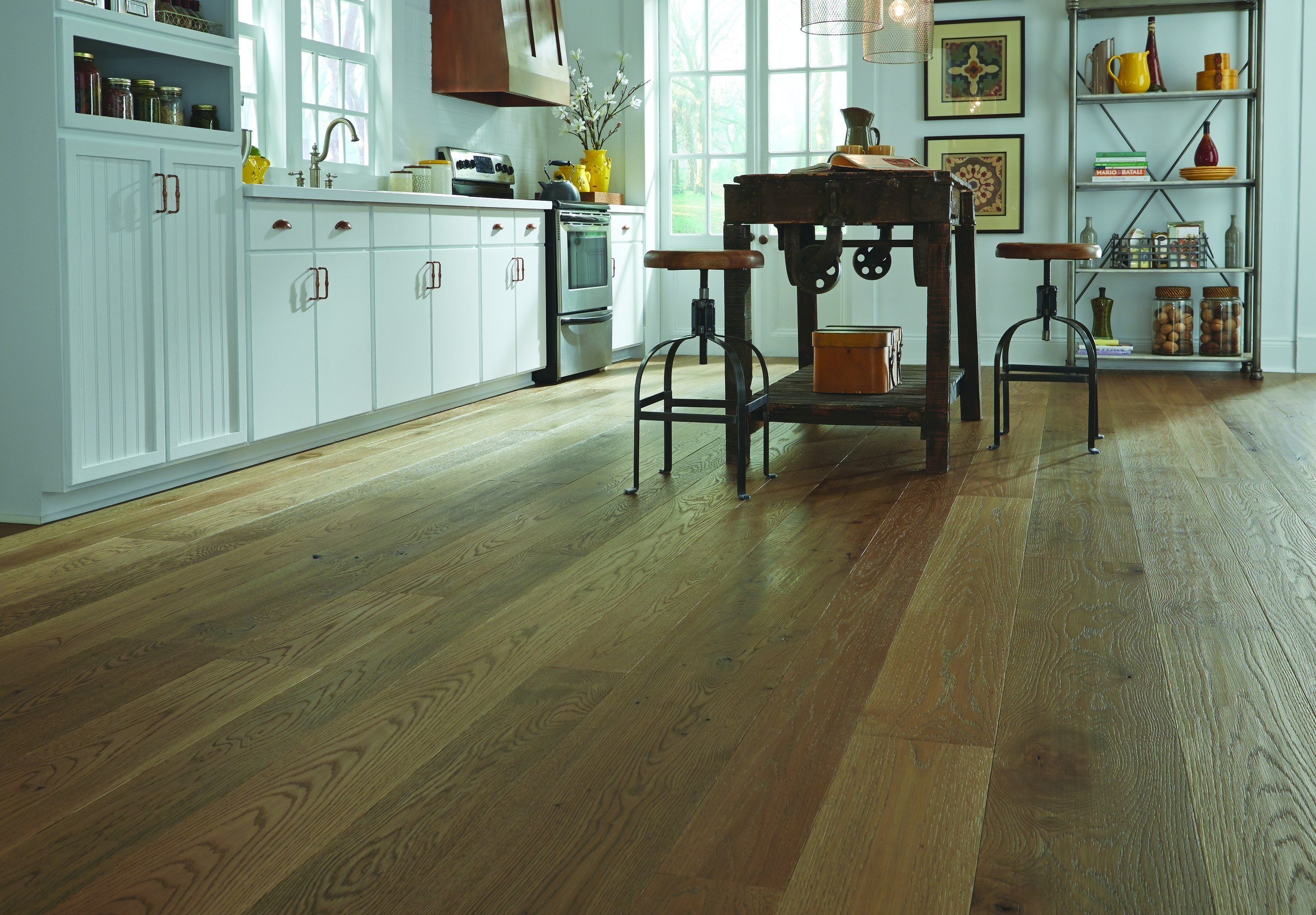 "Baled Hay" From Carlisle Wide Plank Floors' New Farmhouse Collection