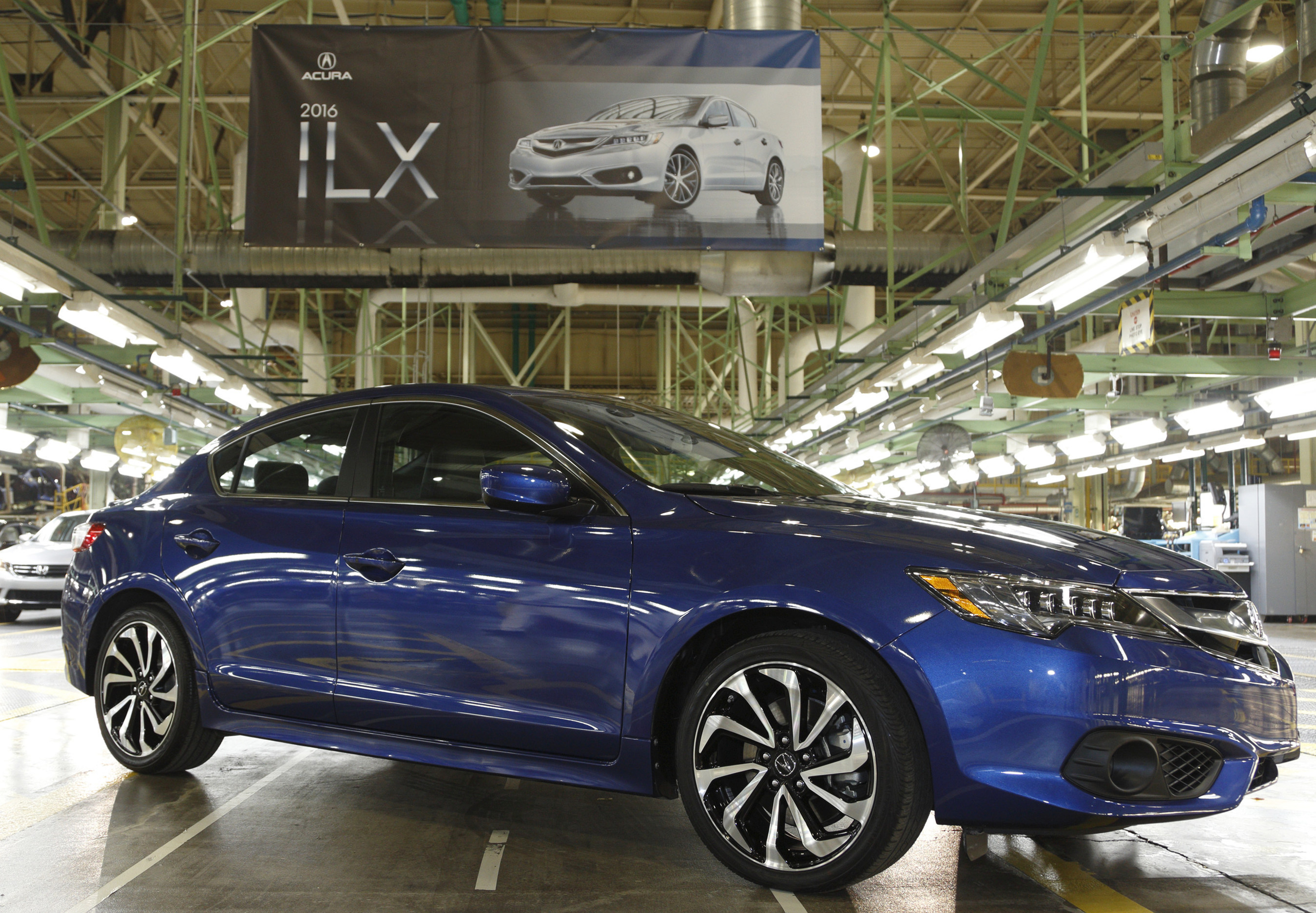 The 2016 Acura ILX begins production in Ohio.