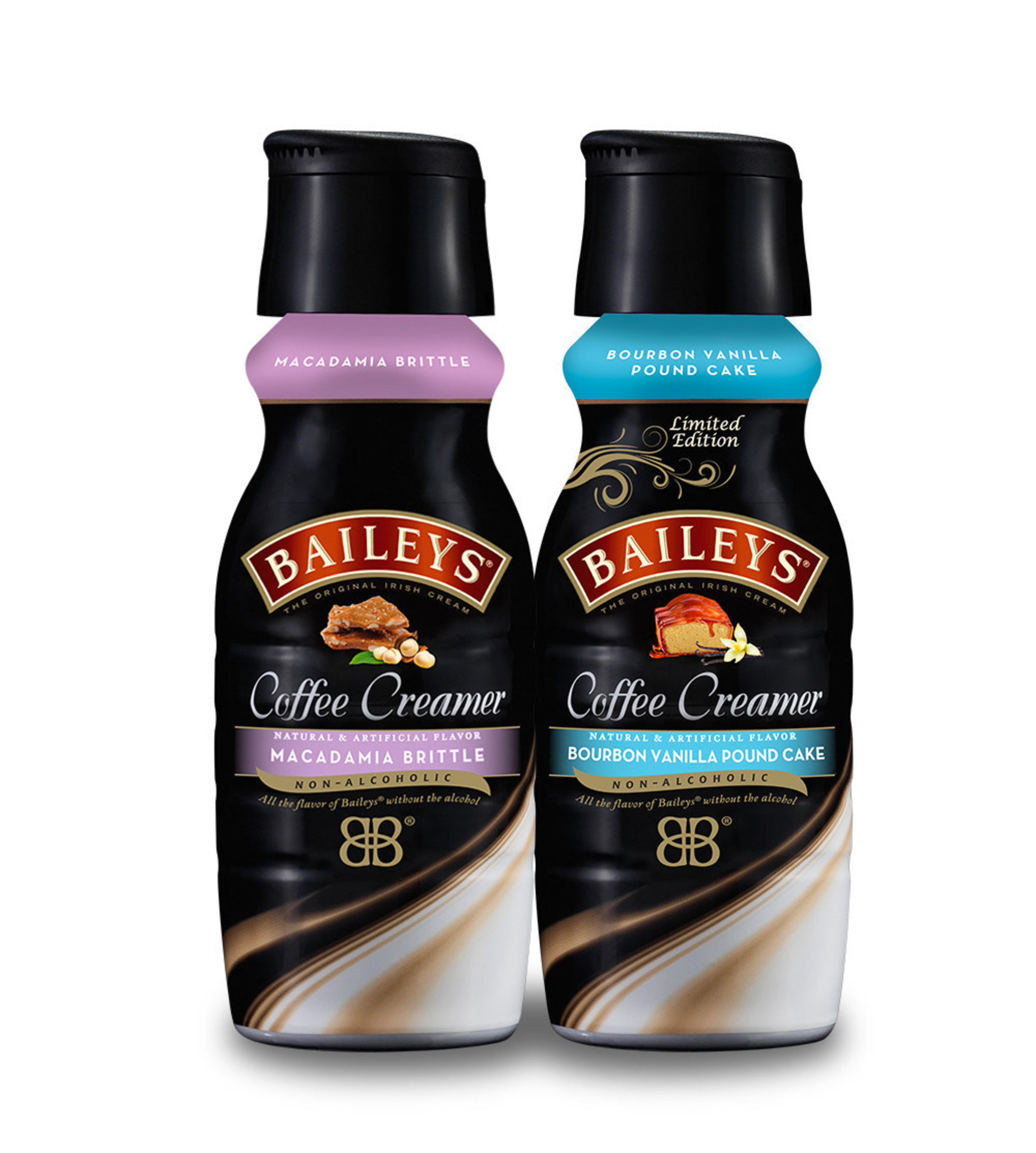 BAILEYS(R) Coffee Creamers Introduces Two New Flavors - Macadamia Brittle and Bourbon Vanilla Pound Cake