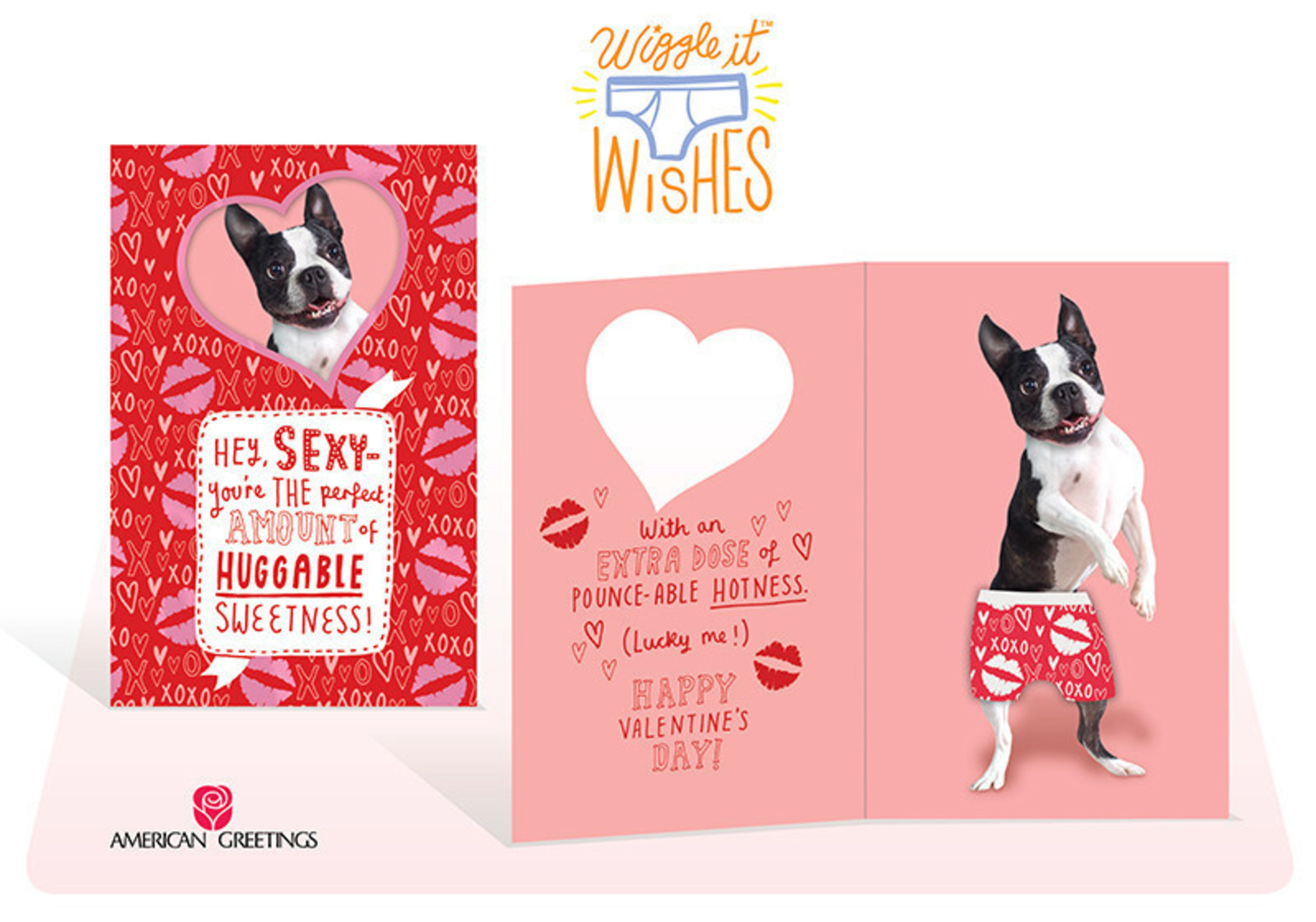 New Wiggle It Wishes(TM) Cards from American Greetings are the Perfect Fit for Valentine's Day