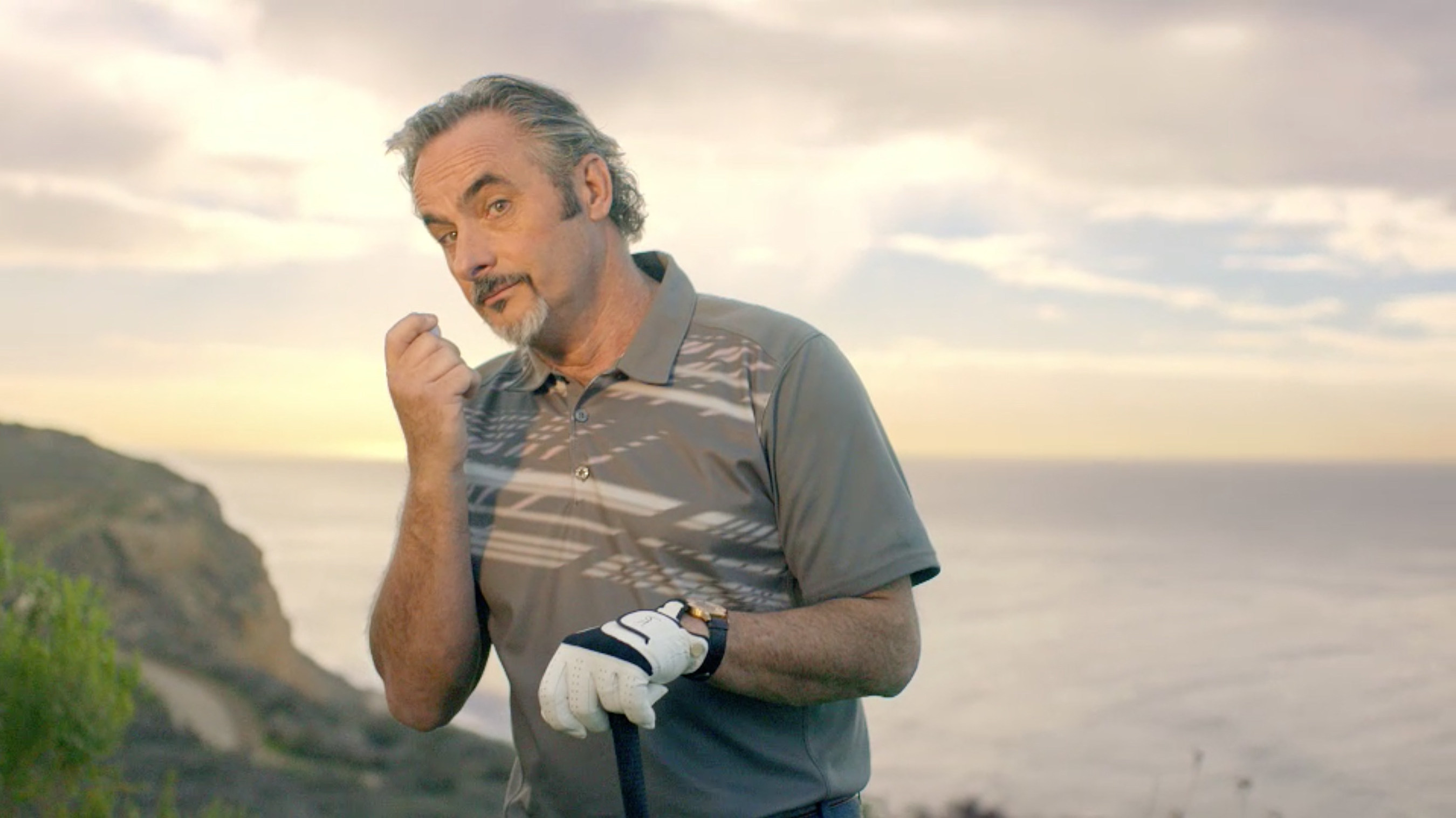 Host of the Feherty Show and CBS golf analyst David Feherty uses his signature wit and colorful personality to provide "driving tips" in Hyundai's new golf advertisements.