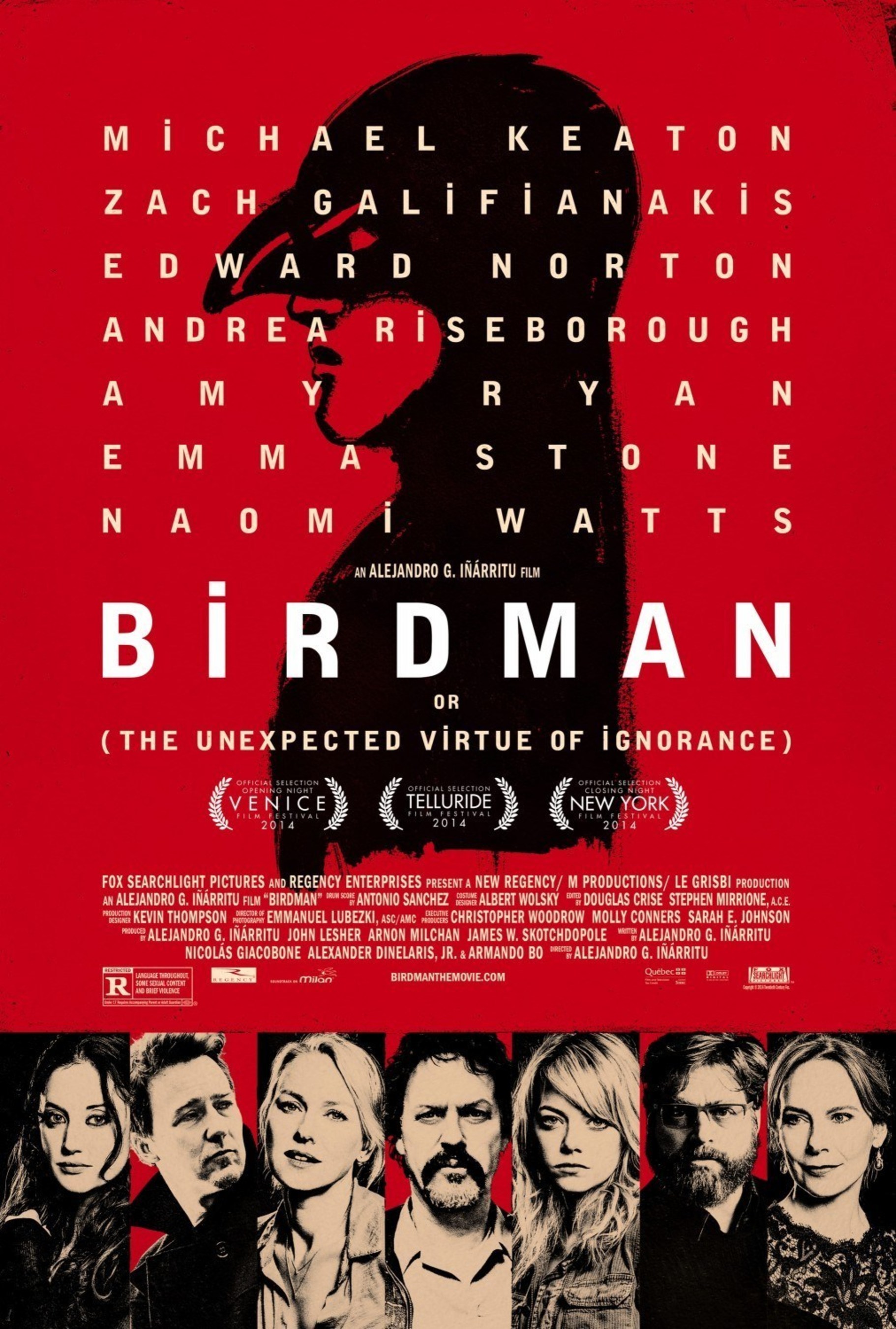 Regal Entertainment Group offers Buy One, Get One Free tickets for "Birdman". Image Source: Fox Searchlight Pictures