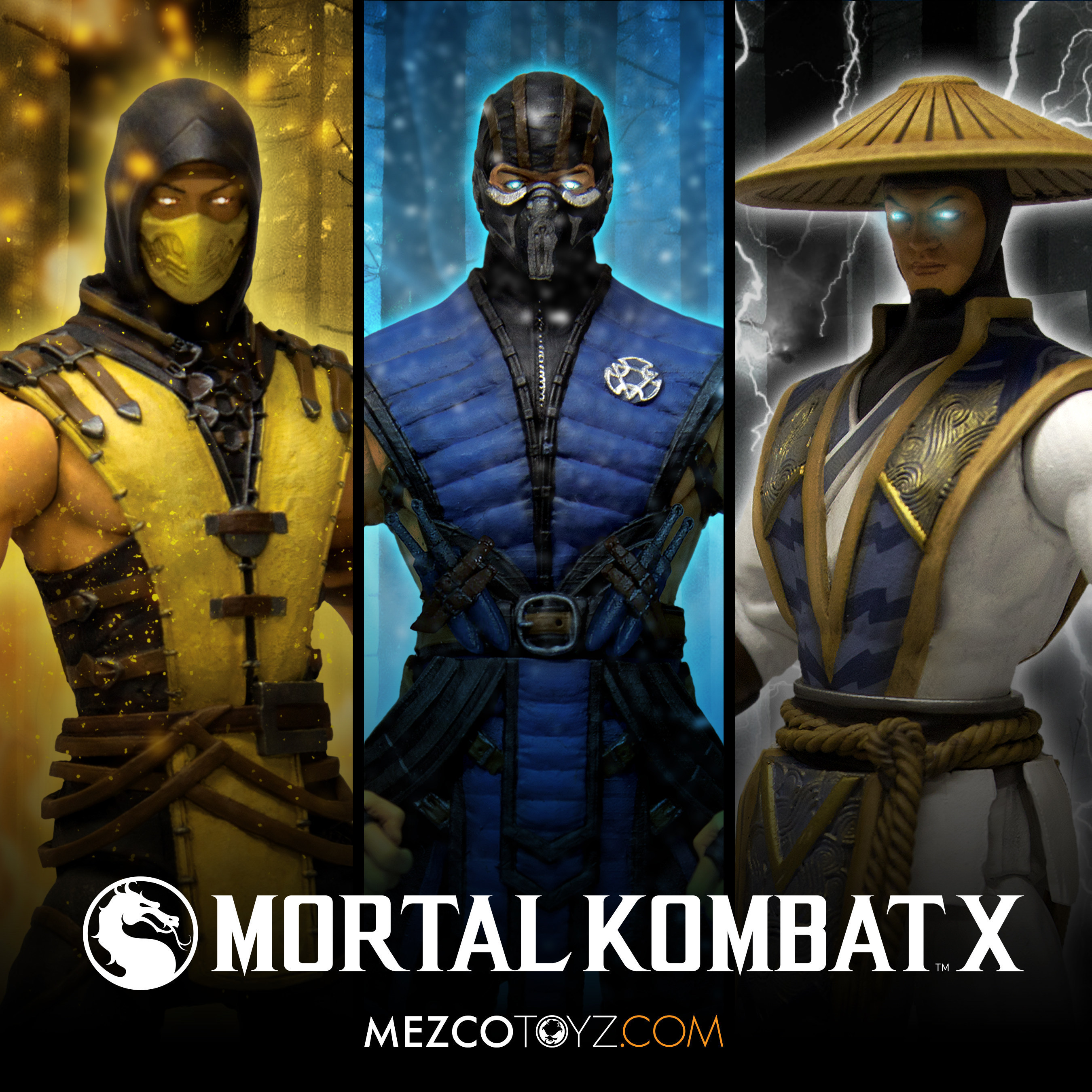 Mezco Reveals Mortal Kombat X Figures At Toy Fair