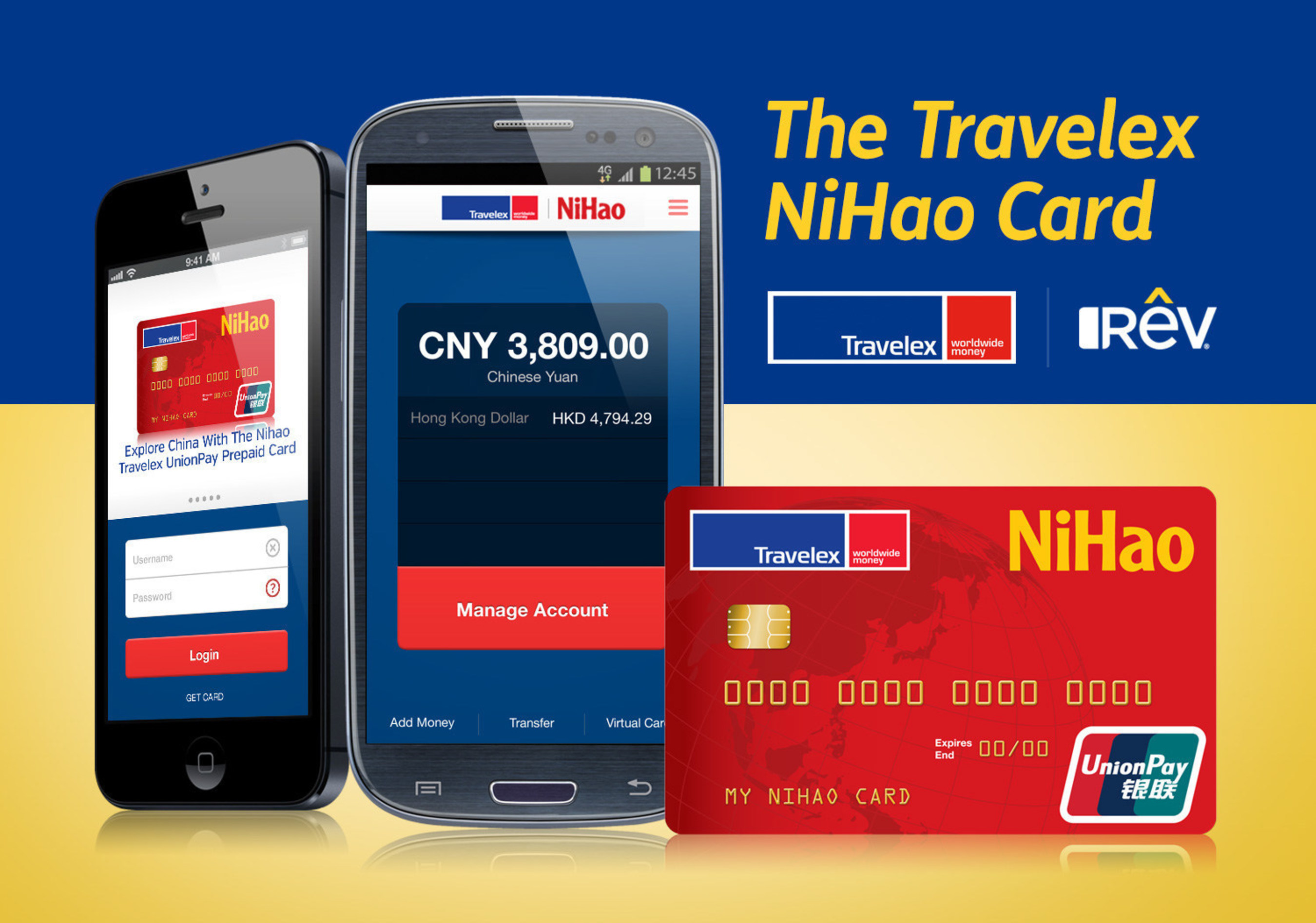 prepaid travel card app