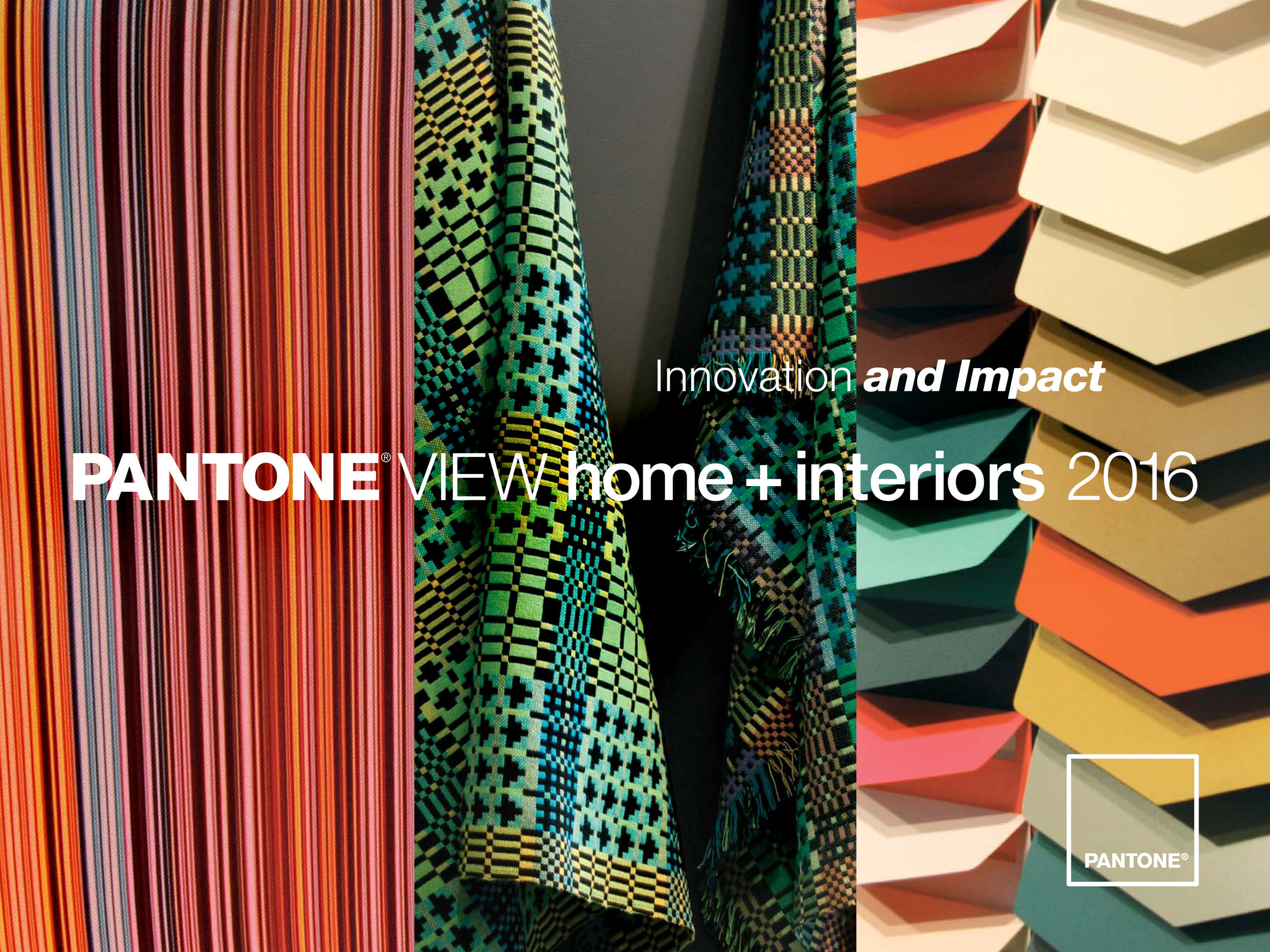 PANTONE VIEW home + interiors 2016