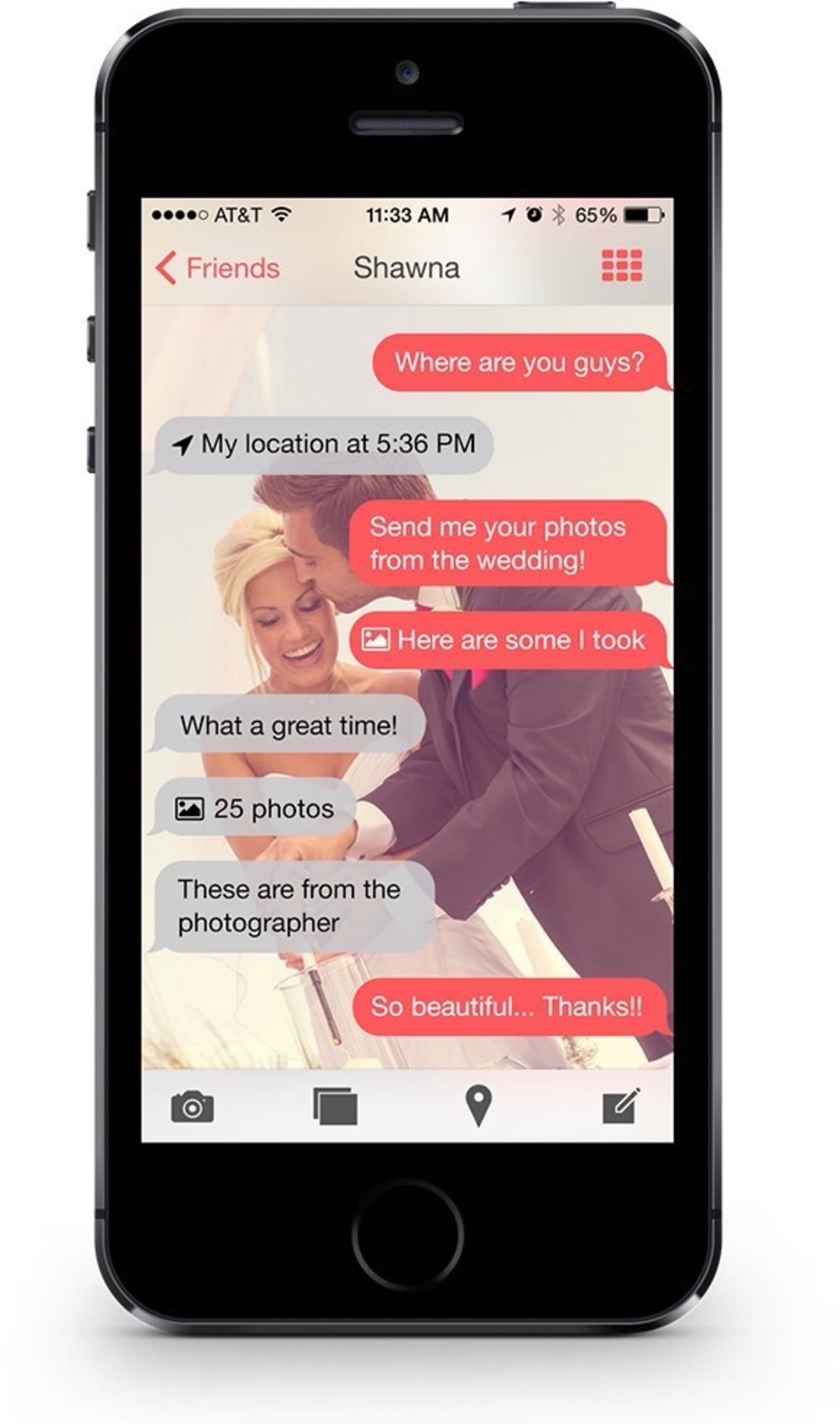 Lasso Chat and Photo Messaging Application